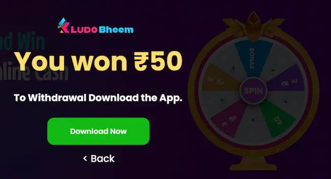 Assured Rupee 50 ludo sign up bonus