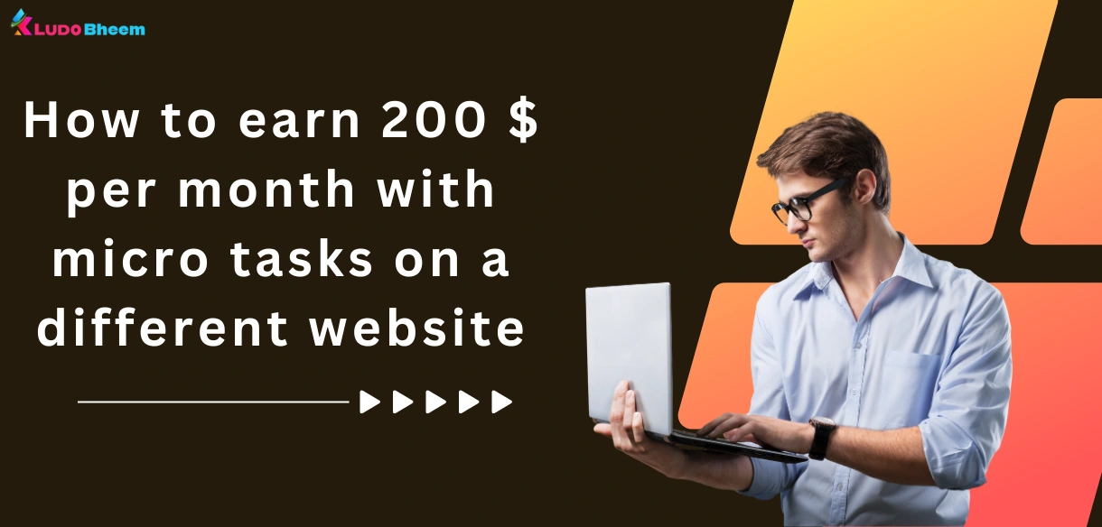 How to earn 200 $ per month with micro tasks on a different website